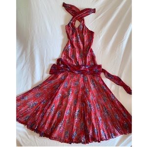 One of a Kind 1980s Silk Evening Gown